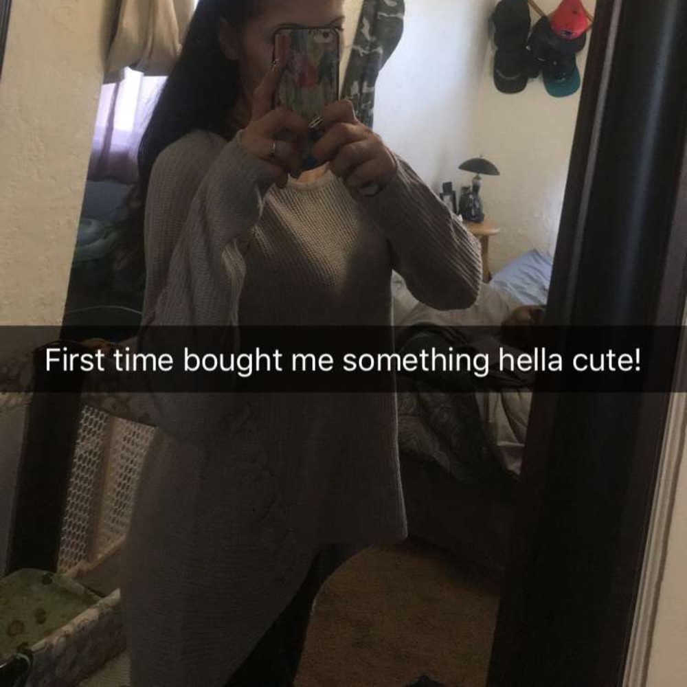 NWOT A.N.A high low oversized sweater